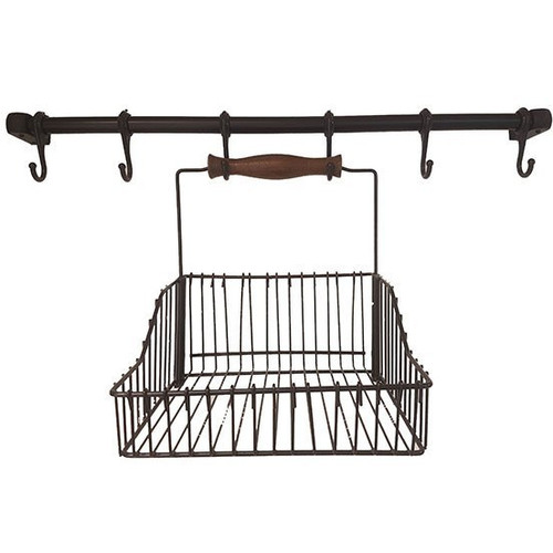 میله نظم دهنده فلزی آویزدار پشت سینک