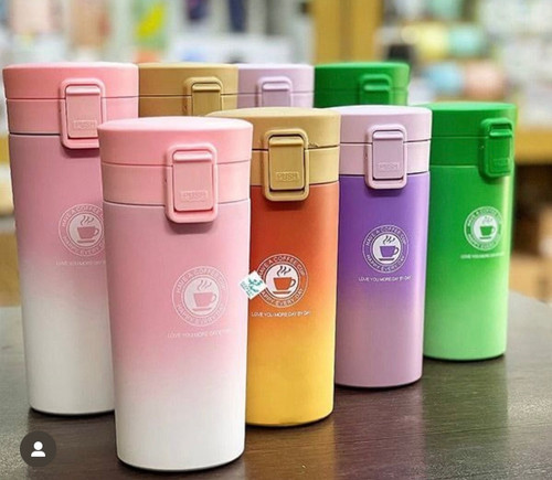 تراول ماگ قفل دار پاستیلی 380 میلی لیتر