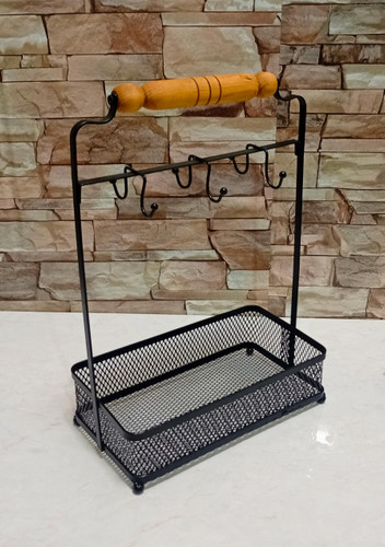 استند چای خوری فلزی آویزدار