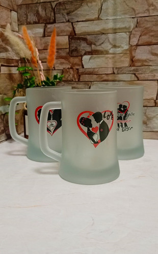 لیوان دسته دار یخی بزرگ