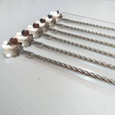 نی شربتی شش عددی سیلور یونیک